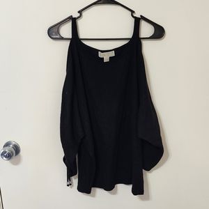 L MK COLD SHOULDER TOP